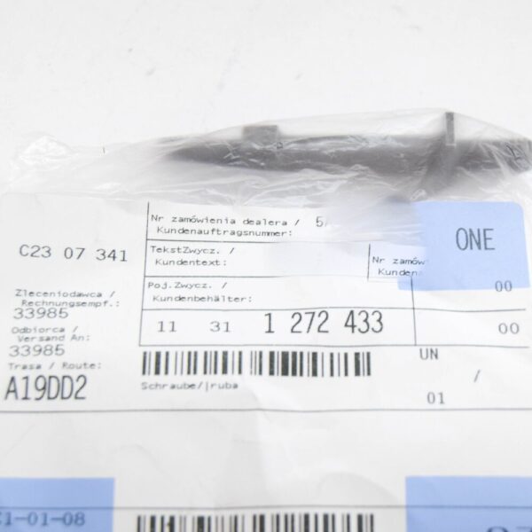 BMW 3 E30 Timing Tensionier Mounting Screw 11311272433 1272433 NEW ORIGINAL
