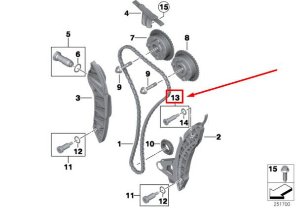 NEW ORIGINAL OEM 11317534771