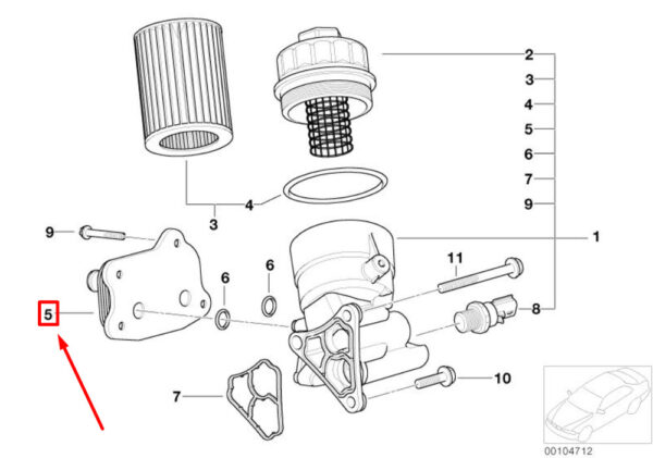 NEW GENUINE OEM 11427509212 7509212