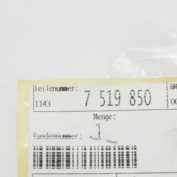 BMW 3 E46 engine oil gauge rod tube O-ring 11437519850 7519850 NEW ORIGINAL