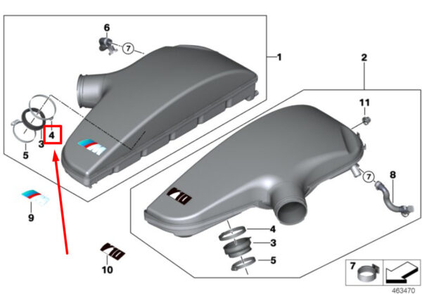 NEW ORIGINAL OEM 11617835320