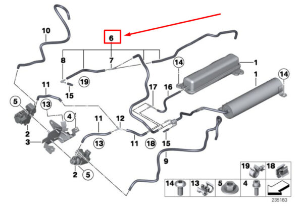 NEW GENUINE OEM 11657612158