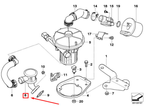 NEW ORIGINAL OEM 11727553066 7553066