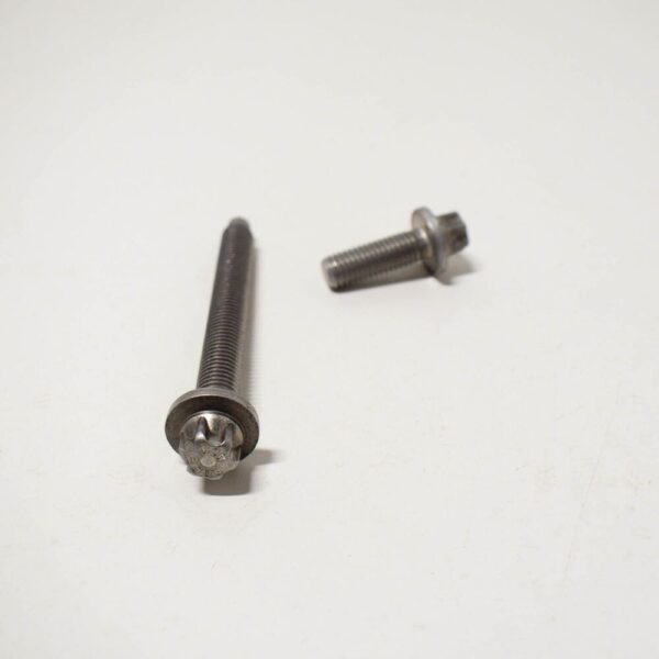 BMW 5 E60 Aluminum Starter Bolt Set 12410392577 NEW ORIGINAL - Image 4