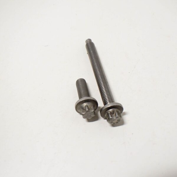 BMW 5 E60 Aluminum Starter Bolt Set 12410392577 NEW ORIGINAL - Image 5