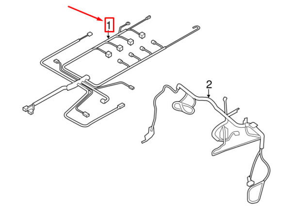 MINI COUNTRYMAN R60 ENGINE WIRING HARNESS 7620626 12517620626 NEW GENUINE - Image 4
