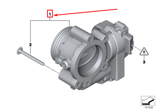 NEW GENUINE OEM 13548624190