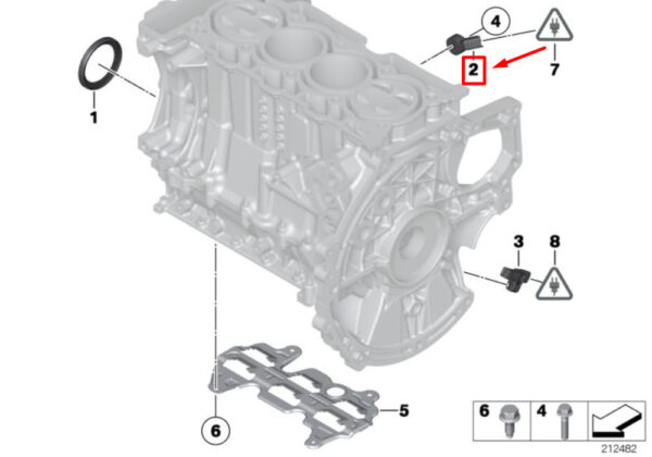 NEW GENUINE OEM 13627552114 7552114
