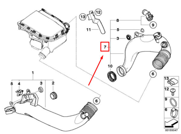 NEW GENUINE OEM 13717600028