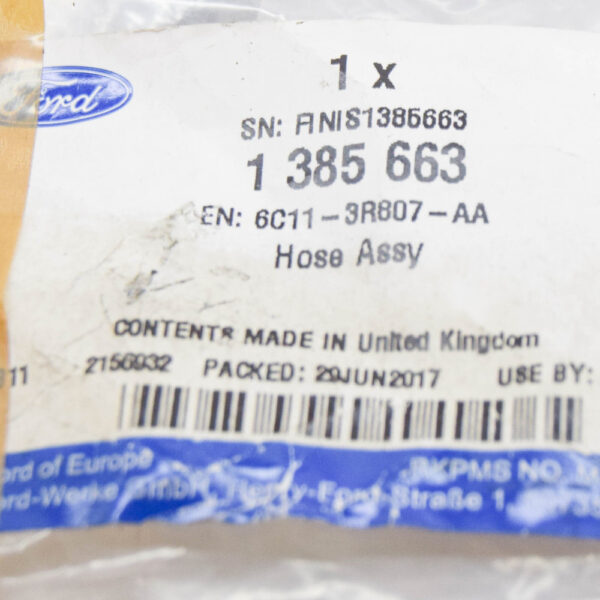 FORD TRANSIT MK3 Power Steering Hose Assy 1385663 6C11-3R807-AA NEW GENUINE - Image 6