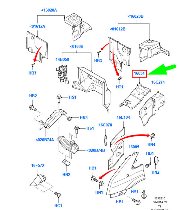 1498491 8C11-16054-AB