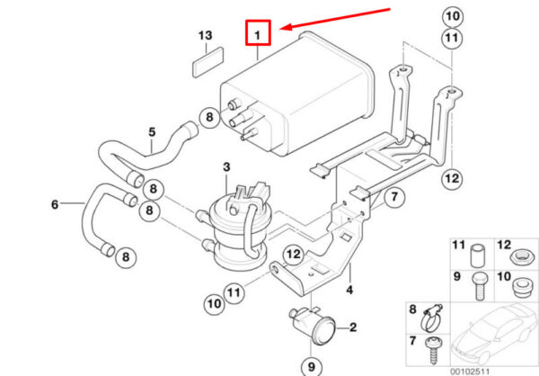 NEW GENUINE OEM 6801156 16136801156