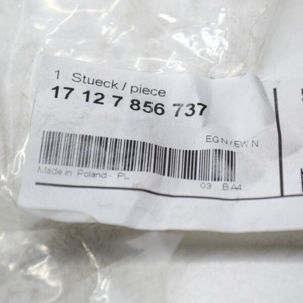 BMW M5 F90 Electric Coolant Pump Hose 17127856737 NEW Original