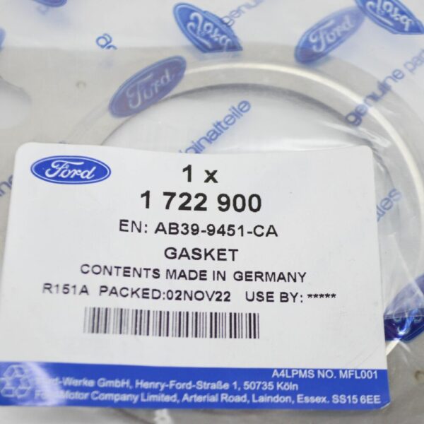 Gasket for exhaust system Ford Ranger MK3 1722900 AB39-9451-CA NEW ORIGINAL - Image 6
