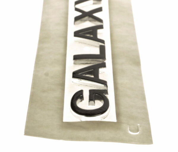 NEW FORD GALAXY MK1 REAR NAME PLATE EMBLEM BADGE 1808125 6M21-R42528-BD ORIGINAL - Image 3