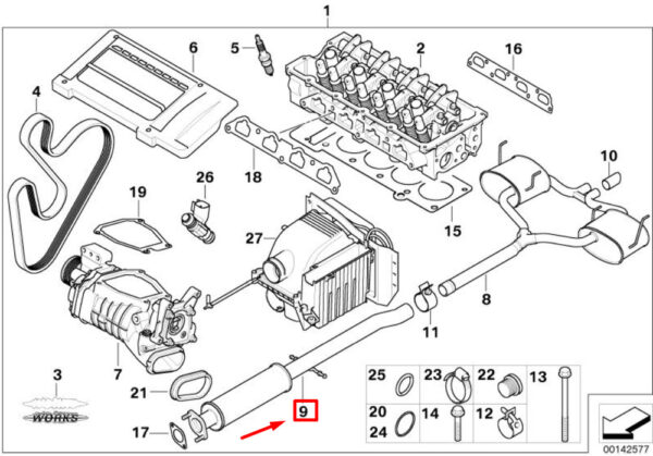 NEW GENUINE OEM 18207545127