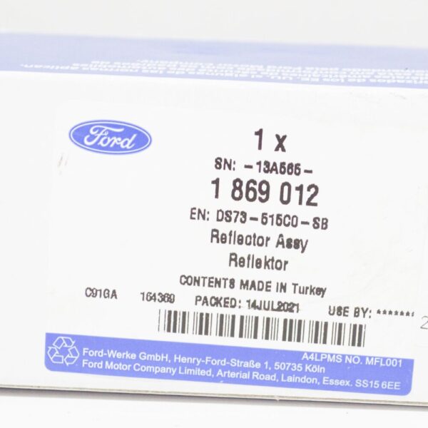 FORD MONDEO MK5 Estate Rear Left Bumper Reflector 1869012 NEW GENUINE - Image 6