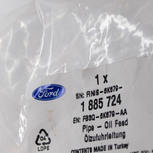 FORD RANGER T6 Turbo Oil Feed Pipe Assy FB3Q-6K679-AA 1885724 NEW GENUINE - Image 6