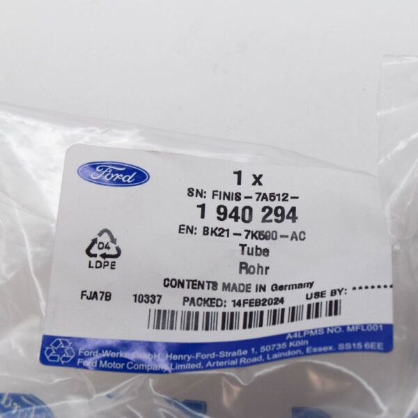 FORD TRANSIT CUSTOM MK1 Clutch Tube Assy 1940294 NEW GENUINE - Image 6