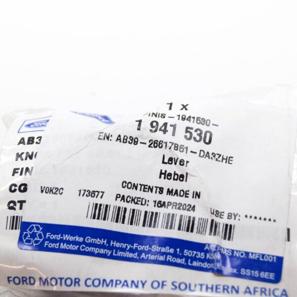 FORD RANGER T6 MK1 Front Seat Left Control Knob 1941530 NEW GENUINE - Image 6
