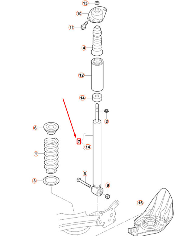 NEW GENUINE OEM 1J0513025DA