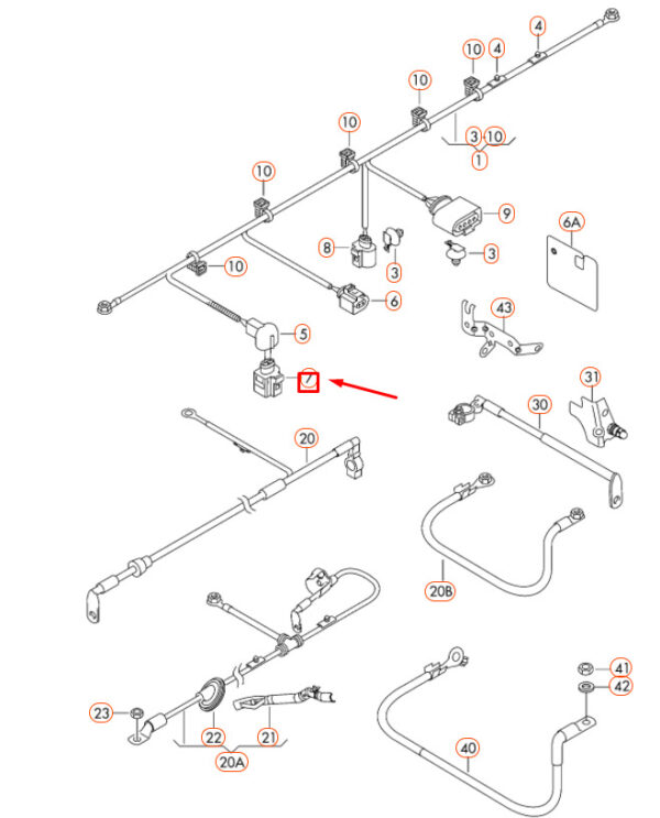 NEW ORIGINAL OEM 1J0973772