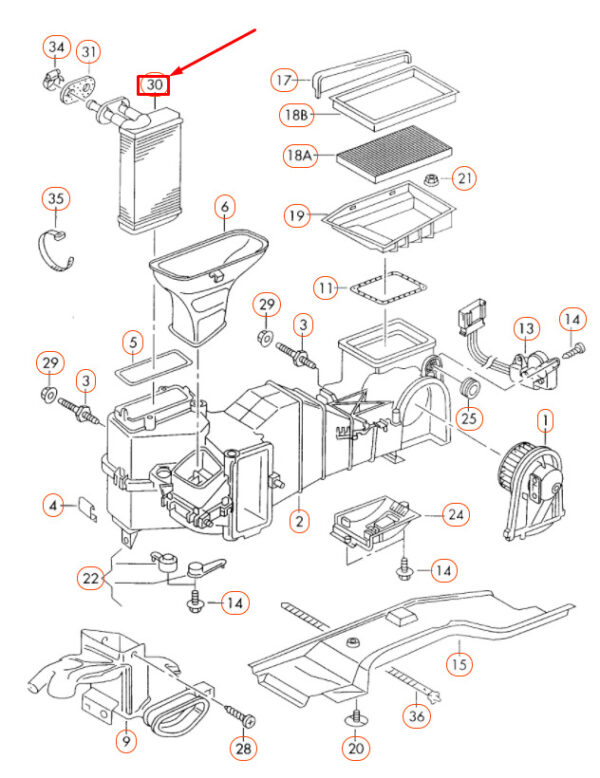NEW ORIGINAL OEM 1J1819031B