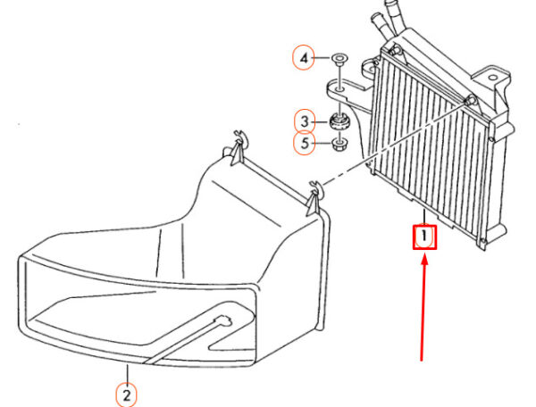 NEW ORIGINAL OEM 1K0121212C