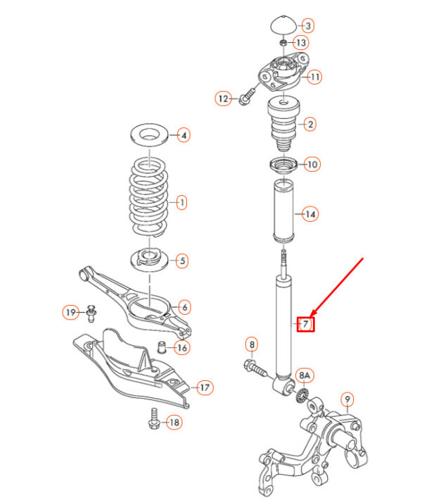 NEW ORIGINAL OEM 1K0513029FA