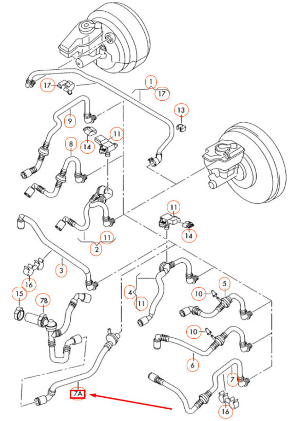 NEW ORIGINAL OEM 1K0612041JS