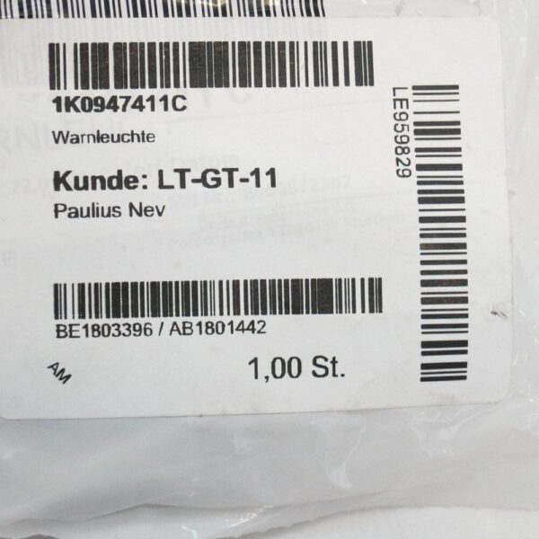 Porsche Macan 95B Front Door Warning Light 1K0947411C 2016 NEW GENUINE - Image 5
