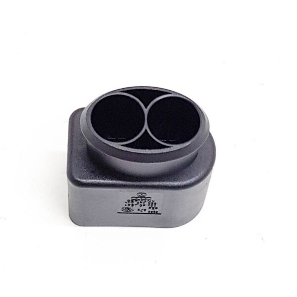 NEW AUDI A1 MK1 FLAT CONTACH HOUSING 2 PIN BLACK 1K0971955 ORIGINAL - Image 4