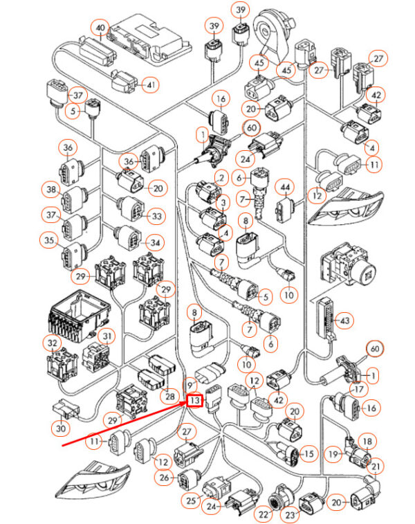 NEW ORIGINAL OEM 1K0973804