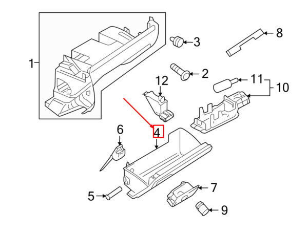 NEW OEM ORIGINAL 1K1857101M 82V / 1K1857101M