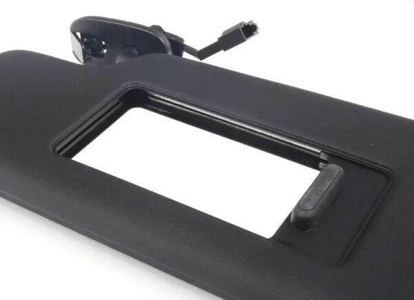 NEW VW SUN VISOR WITH ILLUMINATED MIRROR AND COVER BLACK 1Q0857551AC3H8 ORIGINAL - Image 3