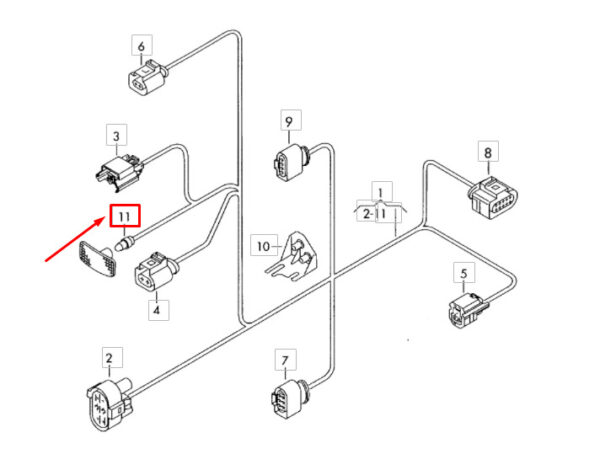 NEW ORIGINAL OEM 1Q0971275C