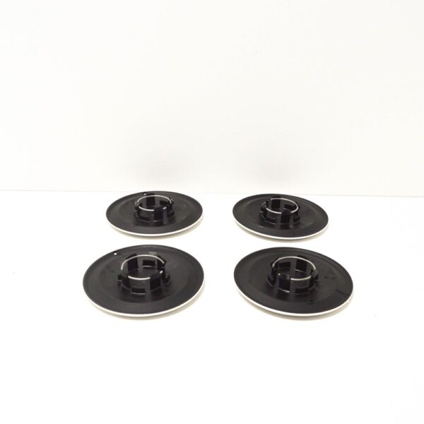Volkswagen UP Wheel Center Hub Caps 4pcs Silver White 1S0601149DCIX NEW GENUINE - Image 5