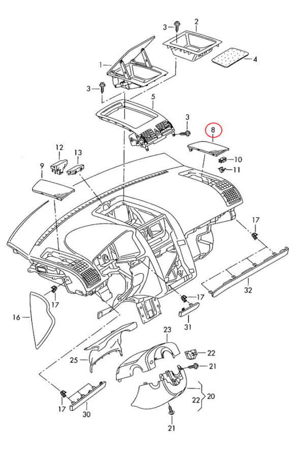 NEW ORIGINAL OEM 1T08572109B9