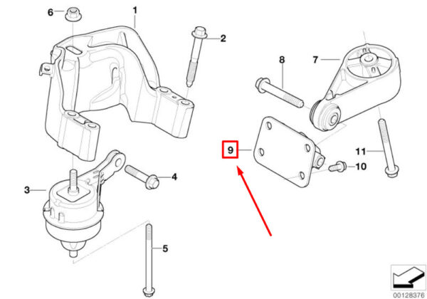 NEW GENUINE OEM 22116754399 6754399