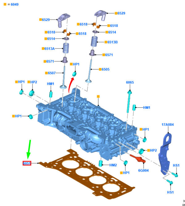 HG9Q-6051-CA 2213839