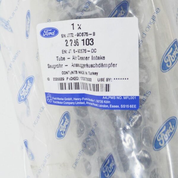 FORD TOURNEO COURIER AIR CLEANER INTAKE TUBE 2236103 JT76-9C676-DC NEW GENUINE - Image 6