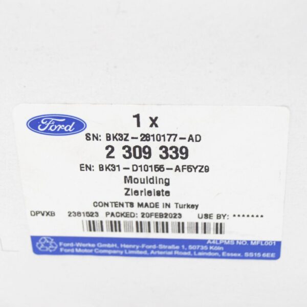 Ford Transit mk4 rear left door strip BK31-D10155-AF5YZ9 23039339 NEW - Image 6
