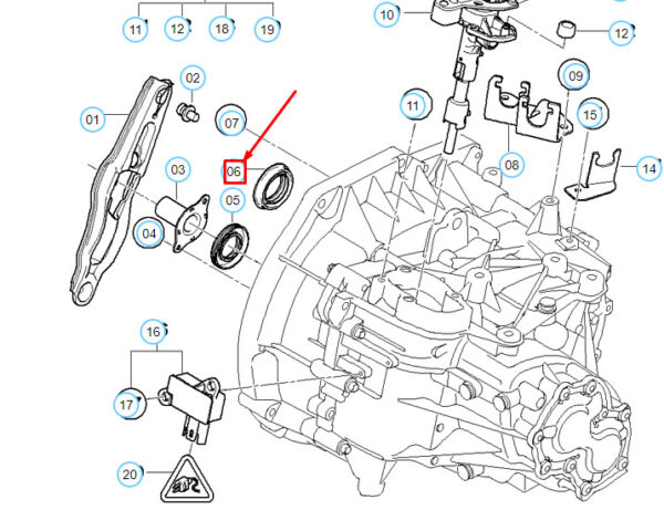 NEW GENUINE OEM 23117545082 7545082