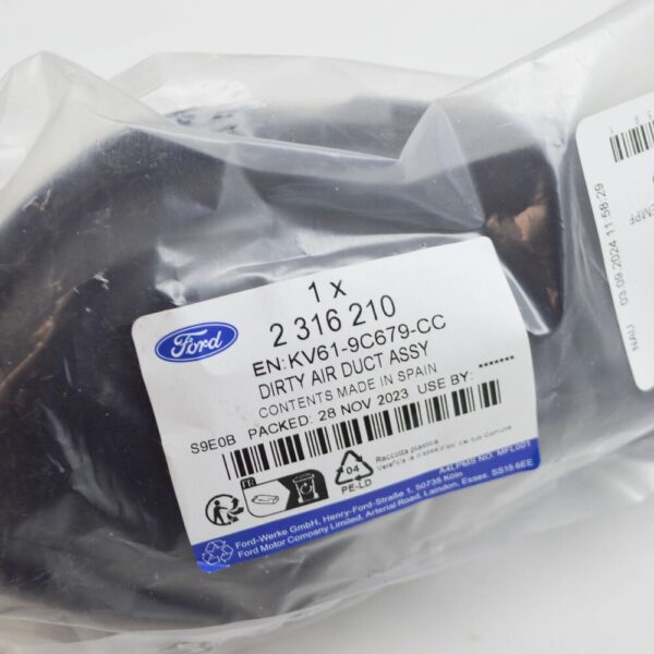 FORD TOURNEO CONNECT MK2 AIR CLEANER INTAKE TUBE 2316210 NEW GENUINE - Image 6
