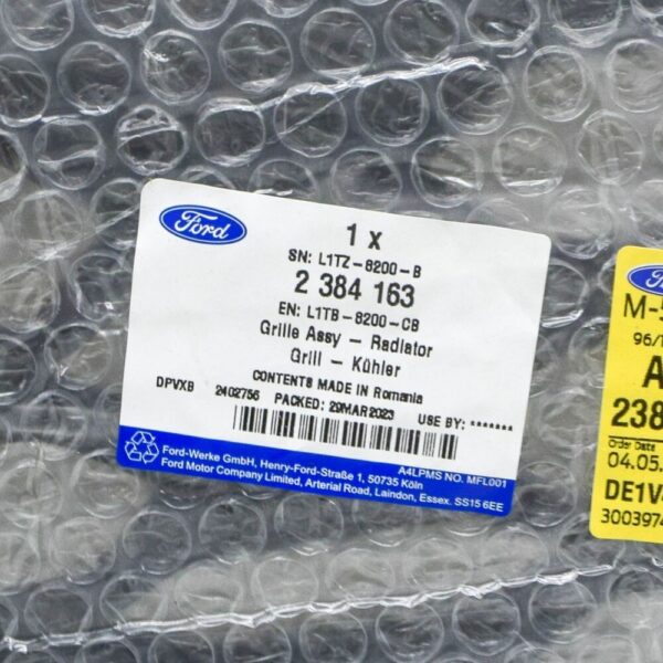 Ford Puma J2K CF7 Front Bumper Radiator Grill 2384163 L1TB8200CB NEW - Image 6