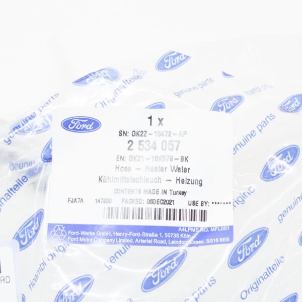 FORD TRANSIT MK4 HEATER WATER HOSE 2534057 GK21-18K579-BH NEW - Image 6