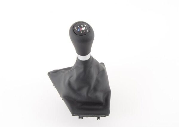 BMW F30 F31 Original Black Leather Shift Handle 25112284555 - Image 5