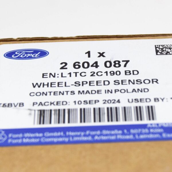 FORD PUMA MK2 REAR BRAKE ANTI LOCK SENSOR 2604087 L1TC-2C190-BC NEW GENUINE - Image 6