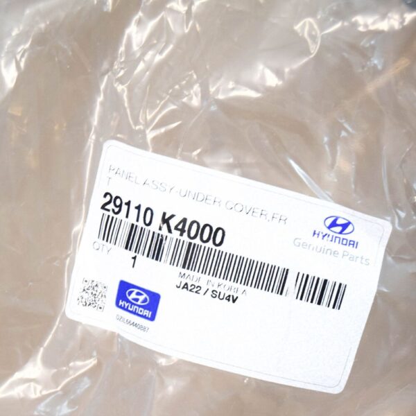 HYUNDAI KONA Electric MK1 Under Cover Front Panel Assy 29110K4000 NEW GENUINE - Image 6
