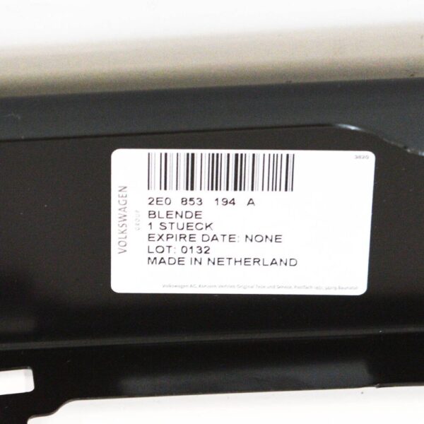 VW CRAFTER 2E Front Center Grille Mount Trim 2E0853194A NEW OEM - Image 4